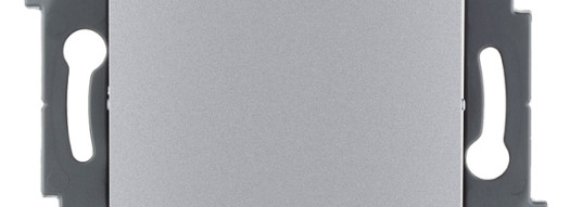 Выключатель одноклавишный - Inspiria - алюминий