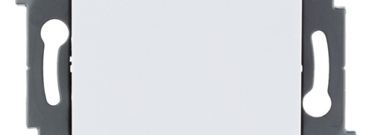 Переключатель одноклавишный - Inspiria - белый