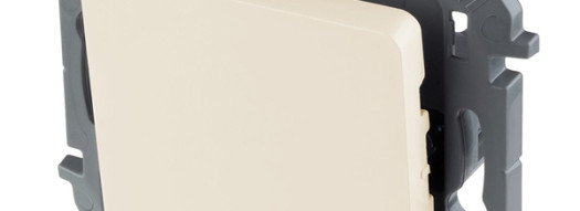 Переключатель одноклавишный - Inspiria - слоновая кость