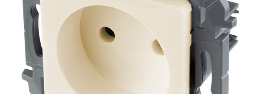 Розетка 2К - Inspiria - слоновая кость