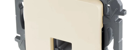 Розетка информационная RJ45 5e UTP - Inspiria - слоновая кость