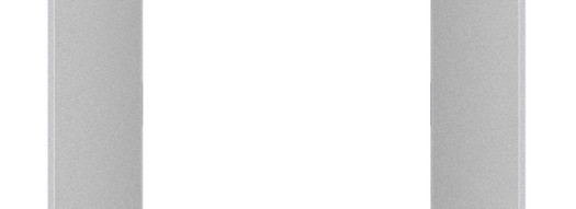 Рамка 2 поста - Inspiria - алюминий