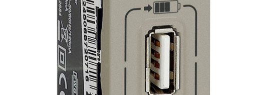 Розетка USB A-тип 1.1 A - 1 модуль - Arteor - Champagne