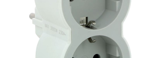 Многорозеточный блок 2 x 2К+3 - Legrand Элиум - белый