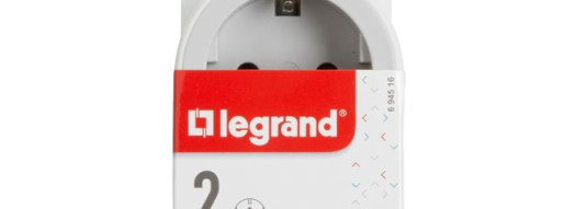 Многорозеточный блок 2 x 2К+3 - Legrand Элиум - белый