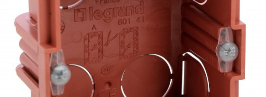 Монтажная коробка - 1 пост - Batibox - глубина 40 мм