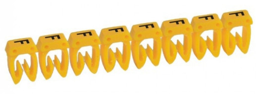 Маркер CAB 3 - для кабеля 4-6 мм² - заглавная буква ''F''