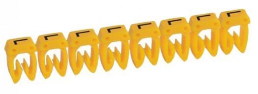 Маркер CAB 3 - для кабеля 4-6 мм² - заглавная буква ''L''