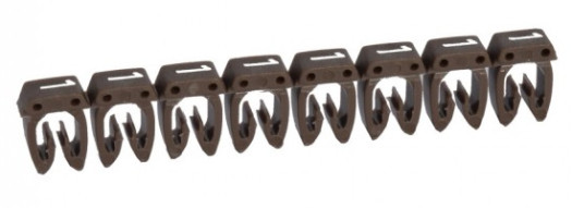 Маркер CAB 3 - для кабеля 1,5-2,5 мм² - цифра ''1'' - коричневый