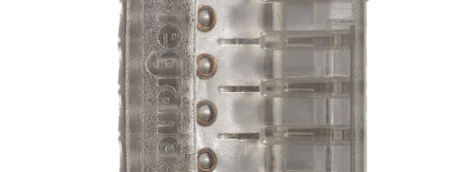 Пружинный клеммник Nylbloc auto для 8 клемм - 24A - 450В - серый