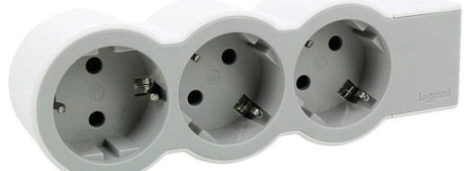 Многорозеточный блок ''Стандарт'' 3 x 2К+З - без кабеля