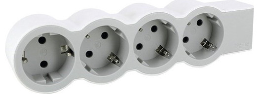 Многорозеточный блок ''Стандарт'' 4 x 2К+З - без кабеля