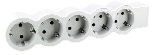 Многорозеточный блок ''Стандарт'' 5 x 2К+З - без кабеля