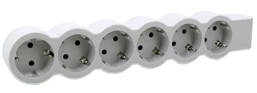 Многорозеточный блок ''Стандарт'' 6 x 2К+З - без кабеля