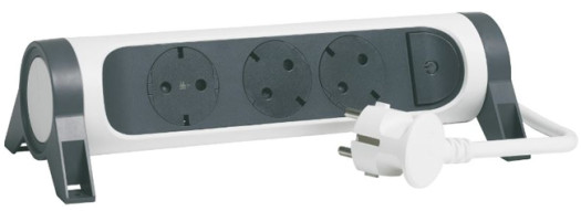 Многорозеточный блок ''Комфорт'' 3 x 2К+З - с кабелем длиной 5 м