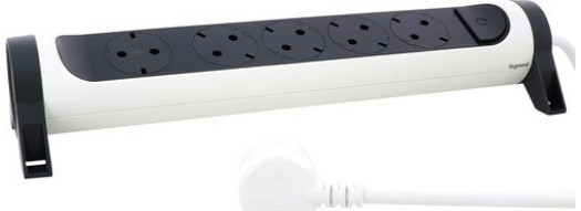 Многорозеточный блок ''Комфорт'' 5 x 2К+З - с кабелем длиной 5 м