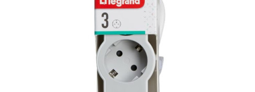 Многорозеточный блок ''Стандарт'' 3 x 2К+З - с кабелем длиной 1,5 м