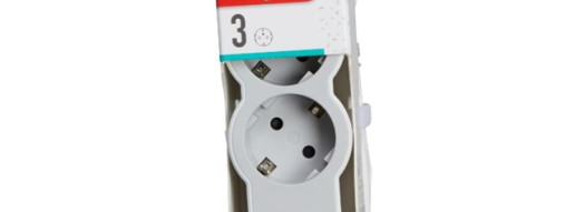 Многорозеточный блок ''Стандарт'' 3 x 2К+З - с кабелем длиной 3 м