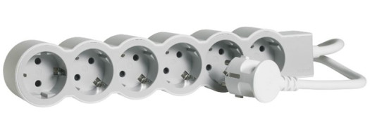 Многорозеточный блок ''Стандарт'' 6 x 2К+З - с кабелем длиной 1,5 м