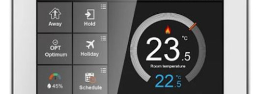 Термостат для фанкойлов с WiFi - белый