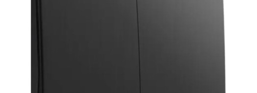 Выключатель двухклавишный - Mallia - Brushed Black