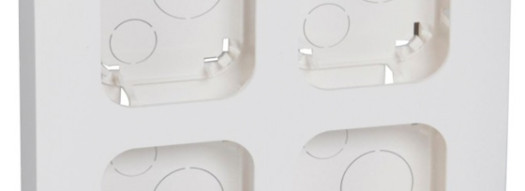 Установочный блок 4 поста - Forix - белый