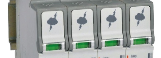 УЗИП - SPD T1+T2 - Imax: 8kA на полюс - Uc: 320V - 4P