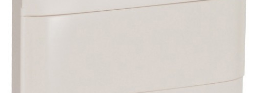 Щиток накладной - Practibox S - 12 модулей - белая дверь