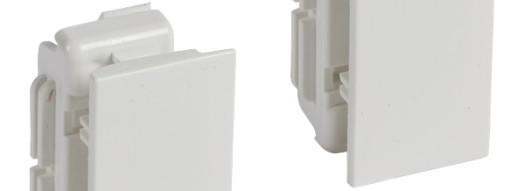 DLP-S фиксатор 45 мм для Mosaic и Arteor - комплект 2 шт. - белый