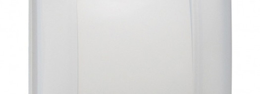 Рамка с защитной крышкой IP44 - 1 пост - Niloe/Etika - белый