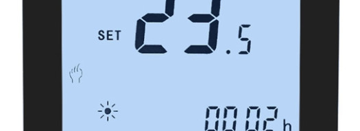 Терморегулятор для теплых полов WF11-16A - черный