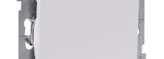 Выключатель одноклавишный - Suno - белый