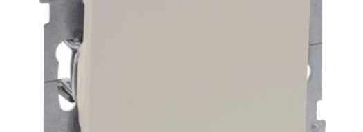 Выключатель одноклавишный - Suno - слоновая кость