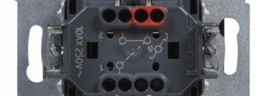 Переключатель одноклавишный - Suno - слоновая кость