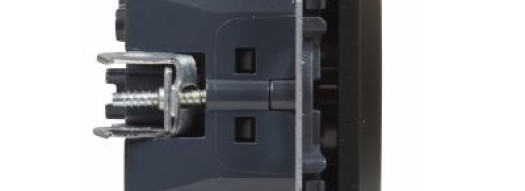 Розетка 2К+З с USB Type-C - Suno - антрацит