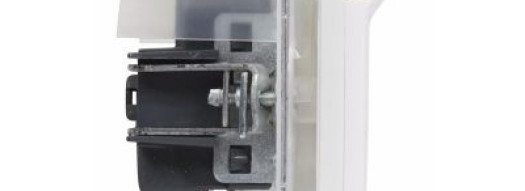 Розетка 2К+З IP44 - Suno - белый