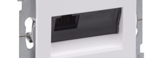 Розетка RJ45 6 UTP - Suno - белый