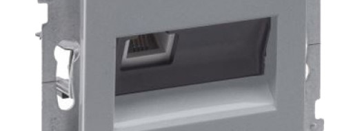 Розетка RJ11 - Suno - алюминий