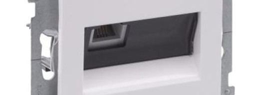 Розетка RJ11 - Suno - белый