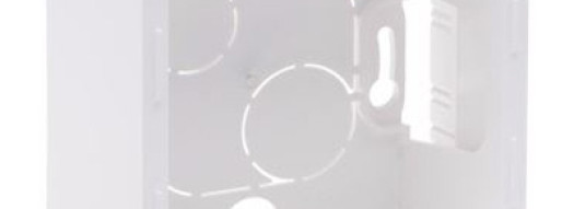 Коробка накладного монтажа - 1 пост - Suno - белый