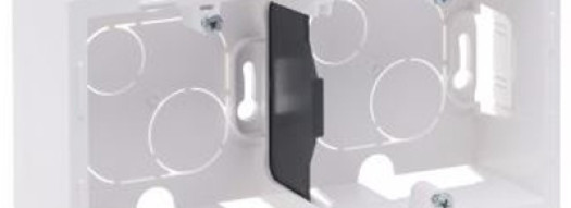 Коробка накладного монтажа - 2 поста - Suno - белый