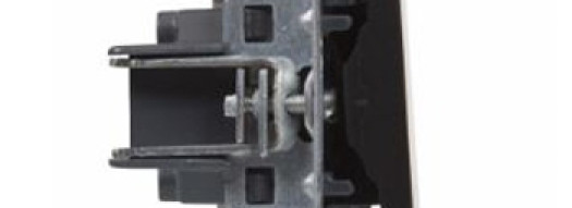 Выключатель одноклавишный - Suno - антрацит