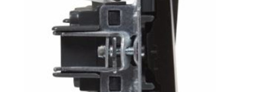 Выключатель двухклавишный - Suno - антрацит