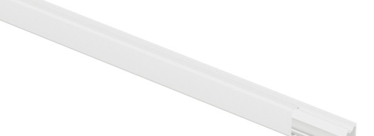 Мини-канал - DLP-S - 24x14 мм с крышкой - самоклей - 2 метра - белый