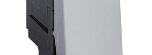 Переключатель промежуточный - 1 модуль - Arteor - Soft Aluminum