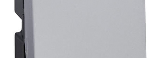 Переключатель одноклавишный 10AX - 2 модуля - Arteor - Soft Aluminum