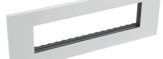 Рамка 8 модулей - Arteor - Soft Aluminium