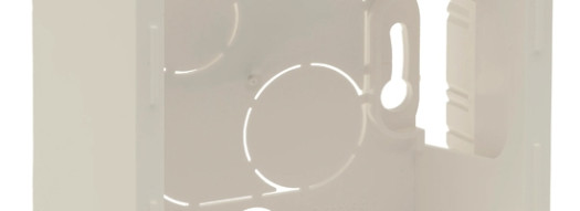 Коробка накладного монтажа - 1 пост - Suno - слоновая кость