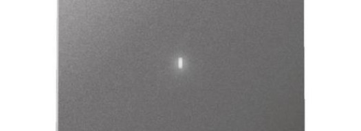 Переключатель одноклавишный с подсветкой - Mallia - Dark Silver