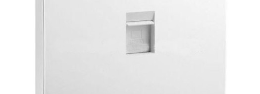 Розетка RJ45 6e UTP - Mallia - Matt White